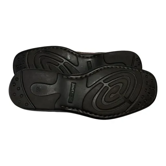 Josef Siebel Men's EU 44 Brown leather Oxford Shoes Size 10.5 Walking Casual - Picture 7 of 8